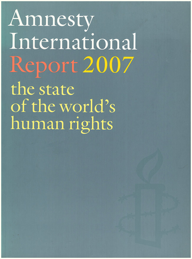 Image for Amnesty International Report 2007