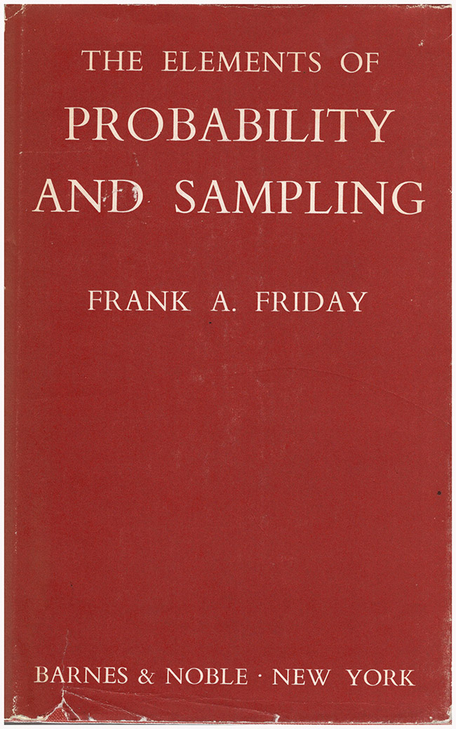 Image for The Elements of Probability and Sampling