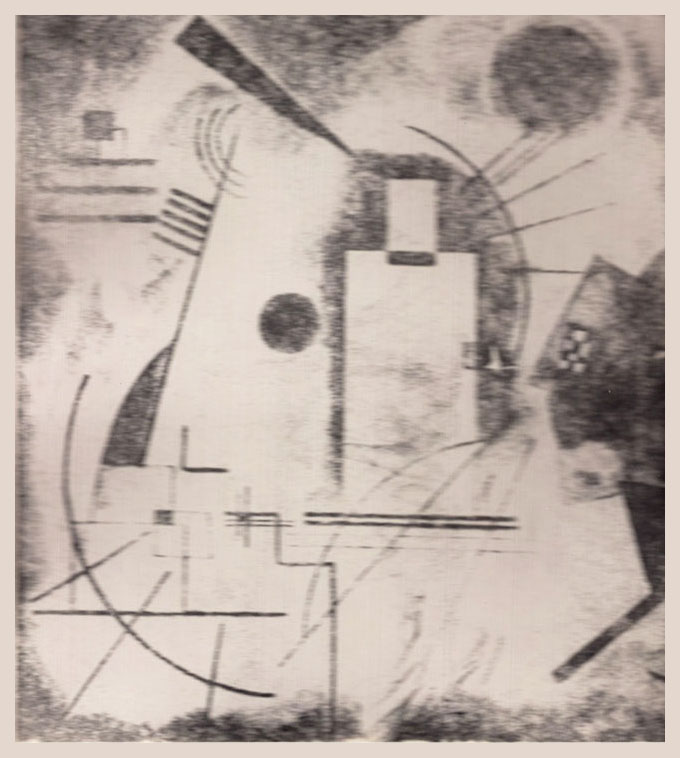 Kandinsky's Brain: A Monochromatic Improvisation of Yellow-Red-Blue