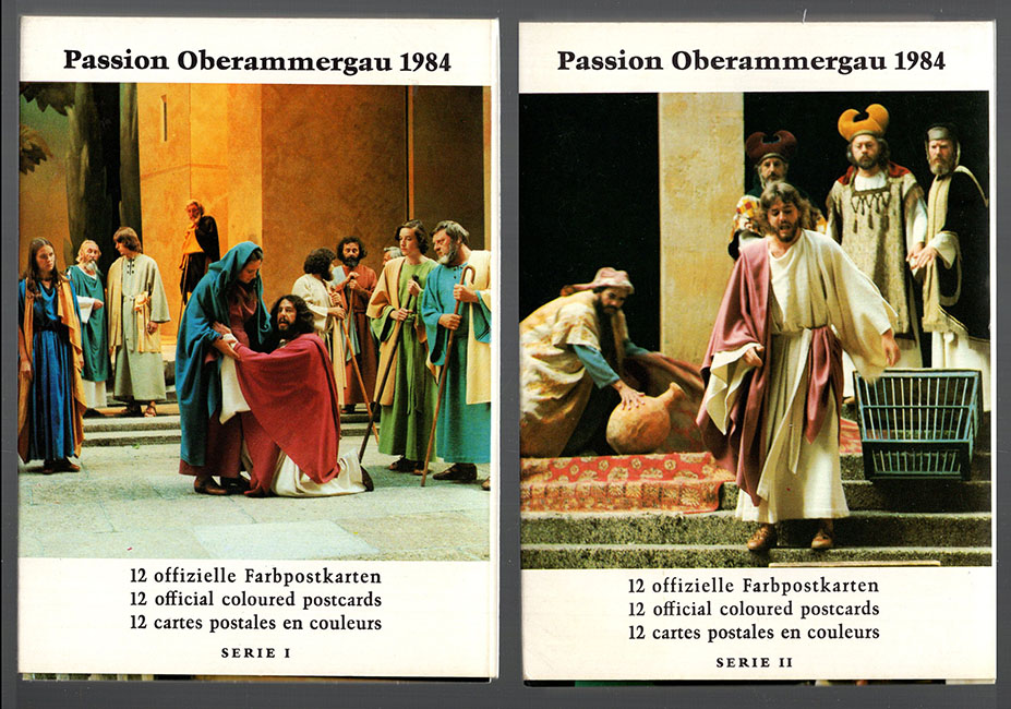 Image for Passion Oberammergau 1984: Serie I and II (Official Coloured Postcards)