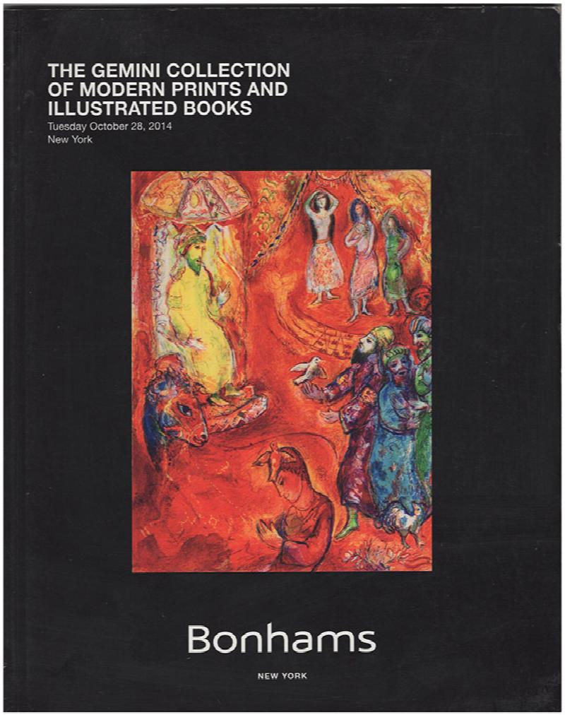 Image for The Gemini Collection of Modern Prints and Illustrated Books (New York, October 28, 2014)
