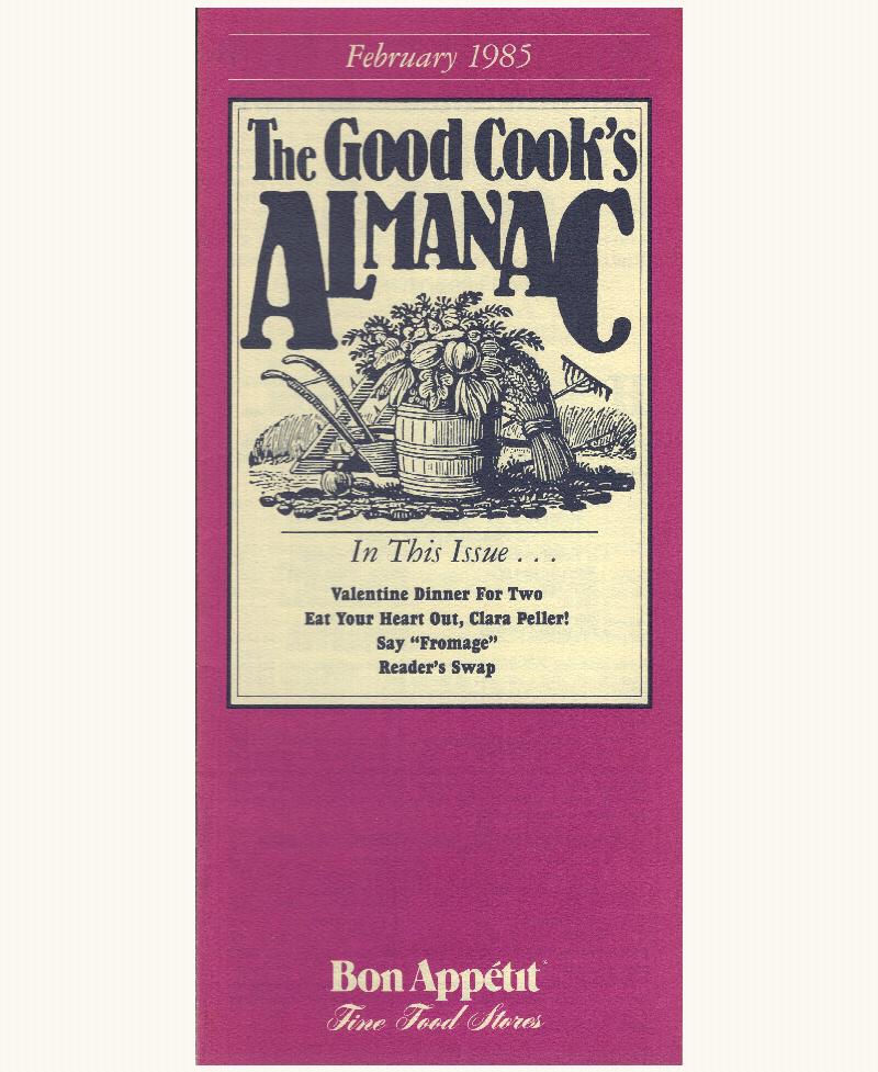 Image for The Good Cook's Almanac (January through December 1985)