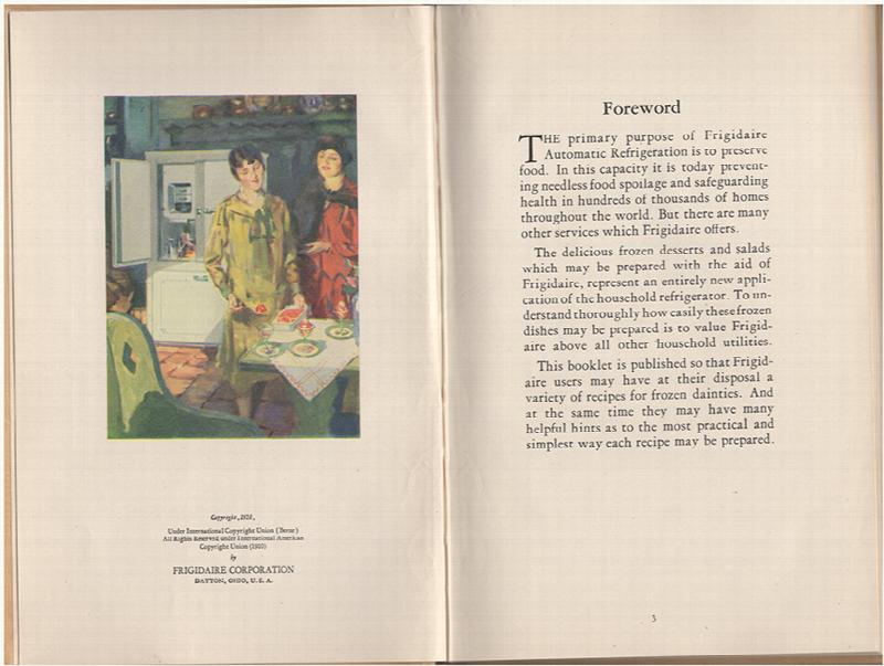Image for Frigidaire Recipes