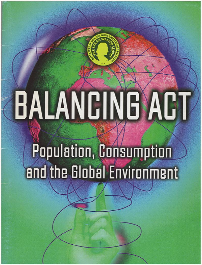 Image for Balancing Act: Population, Consumption and the Global Environment