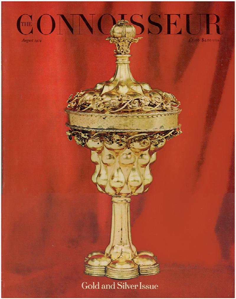 Image for The Connoisseur (August 1974, Volume 186, Number 750, Gold and Silver Theme)