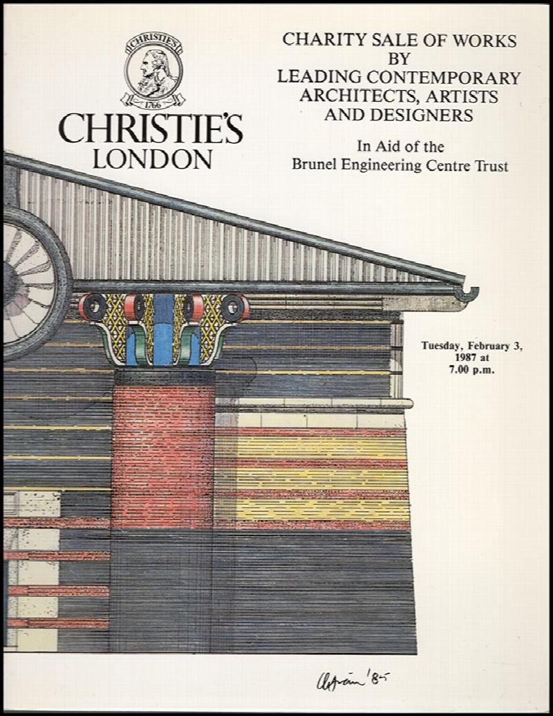 Image for Charity Sale of Works by Leading Contemporary Architects, Artists, and Designers in the aid of the Brunel Engineering Centre Trust