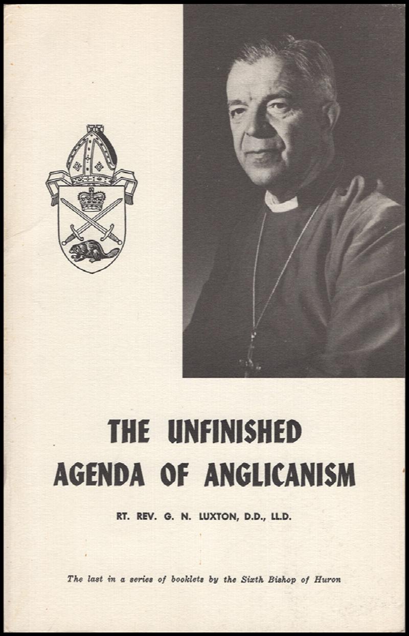 Image for The Unfinished Agenda of Anglicanism