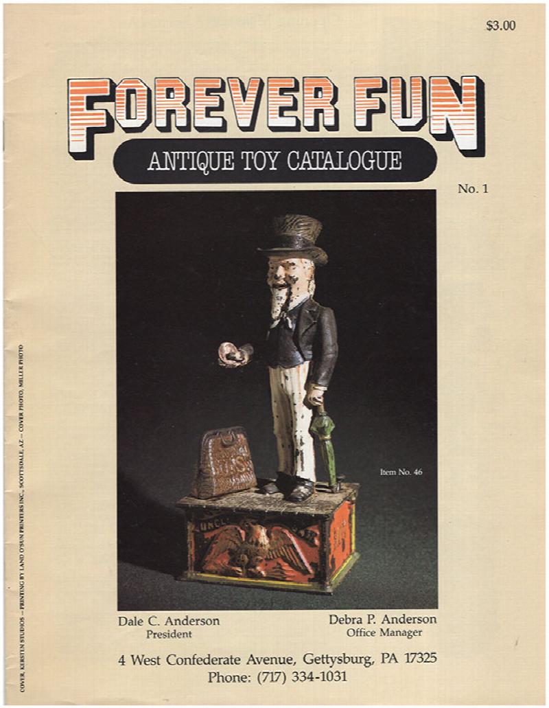 Image for Forever Fun: Antique Toy Catalogue (Premier Issue)