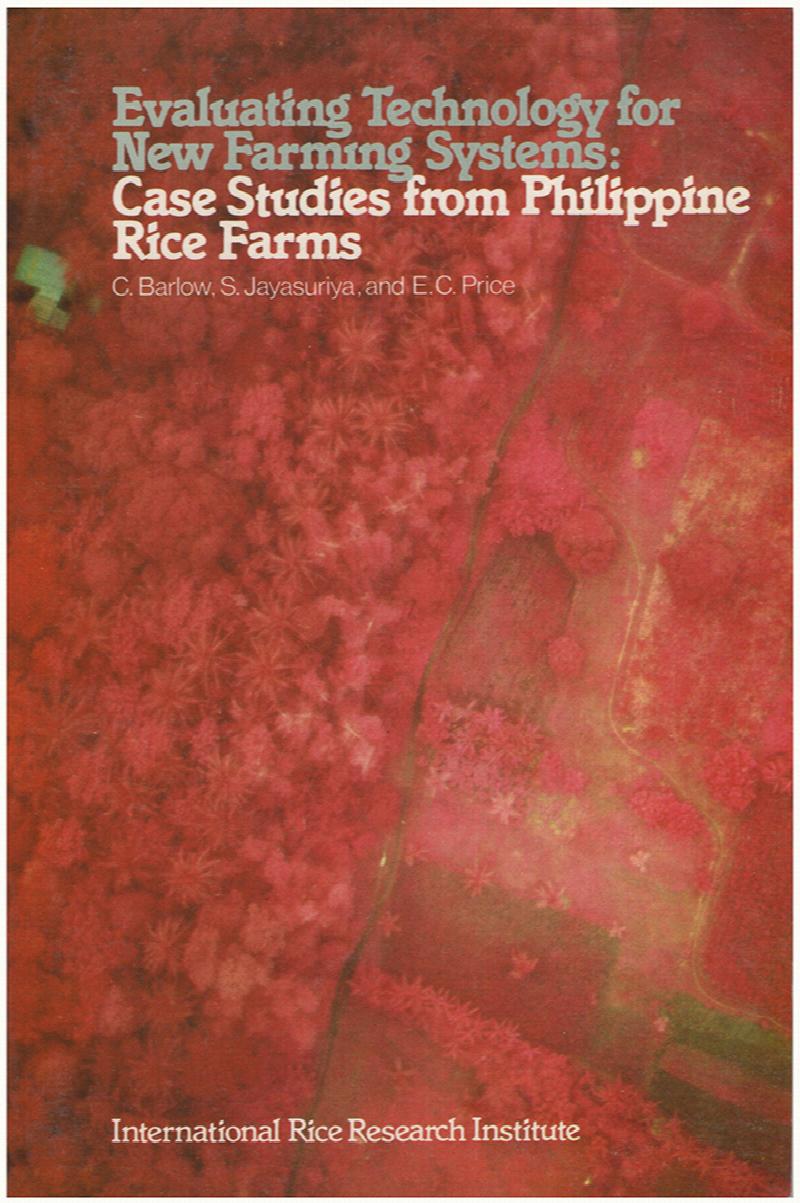 Image for Evaluating Technology for New Farming Systems: Case Studies from Philippine Rice Farms