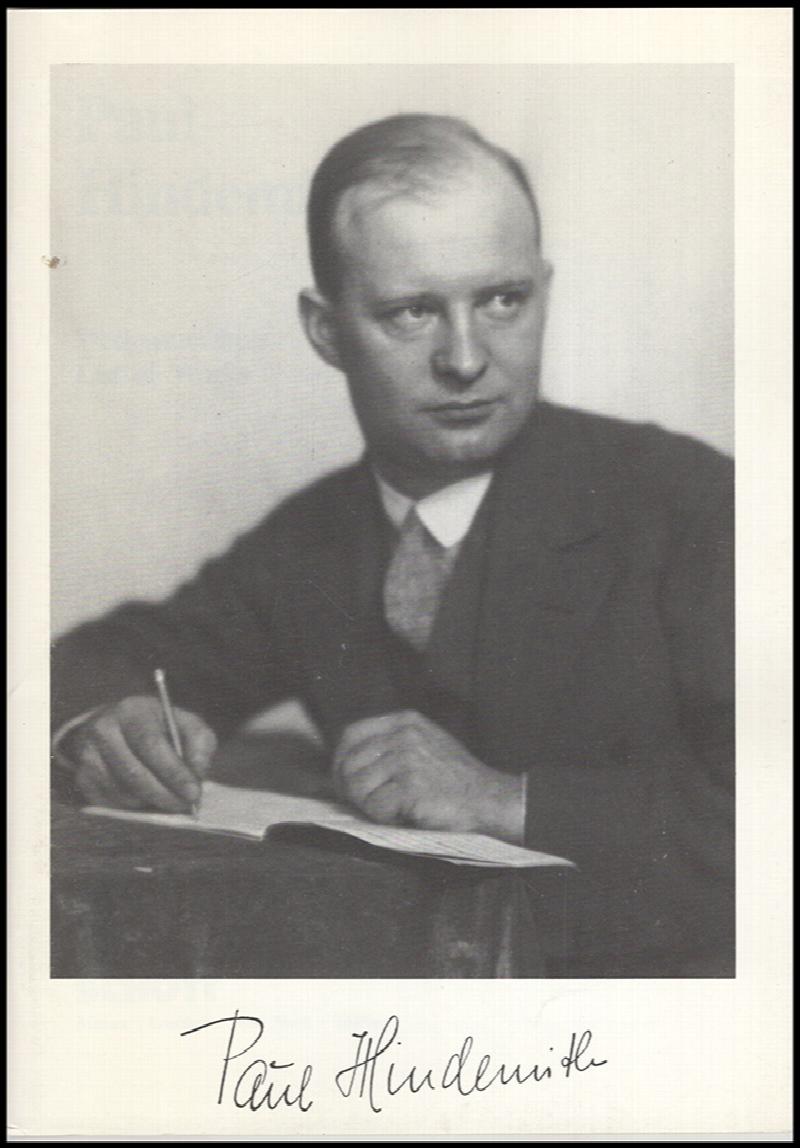 Image for Paul Hindemith: Werkverzeichnis, List of Works