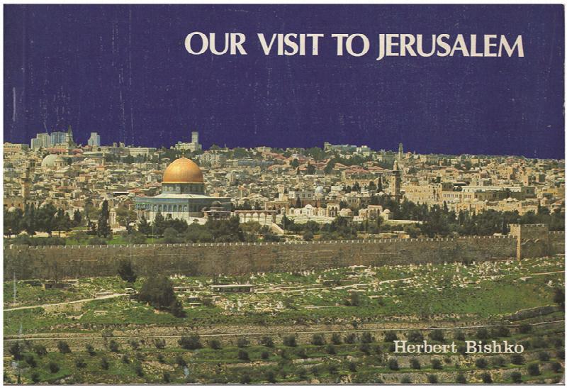 Image for Our Visit to Jerusalem