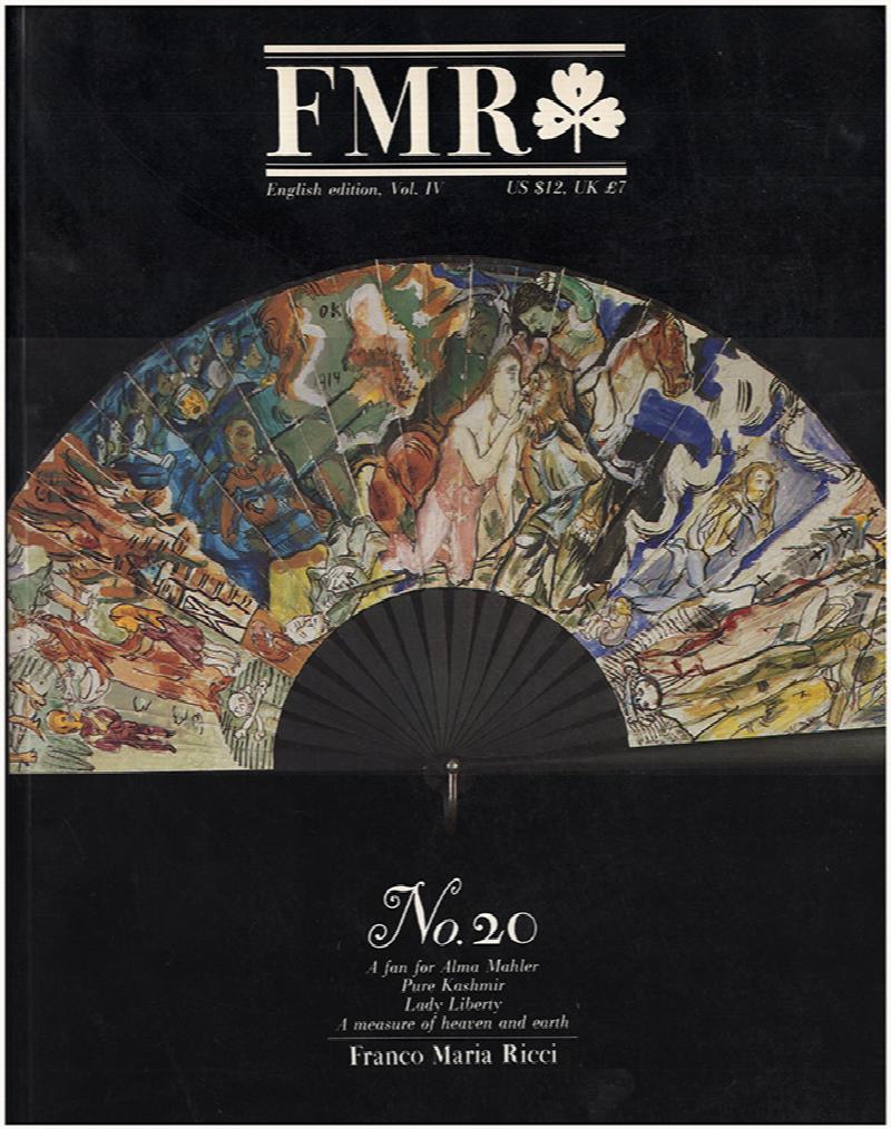 FMR: The Magazine of Franco Maria Ricci, No. 20, June/July 1986