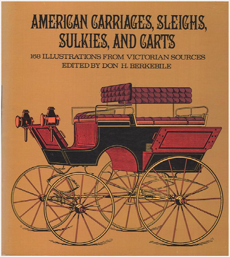 Image for American Carriages, Sleighs, Sulkies, and Carts: 168 Illustrations from Victorian Sources