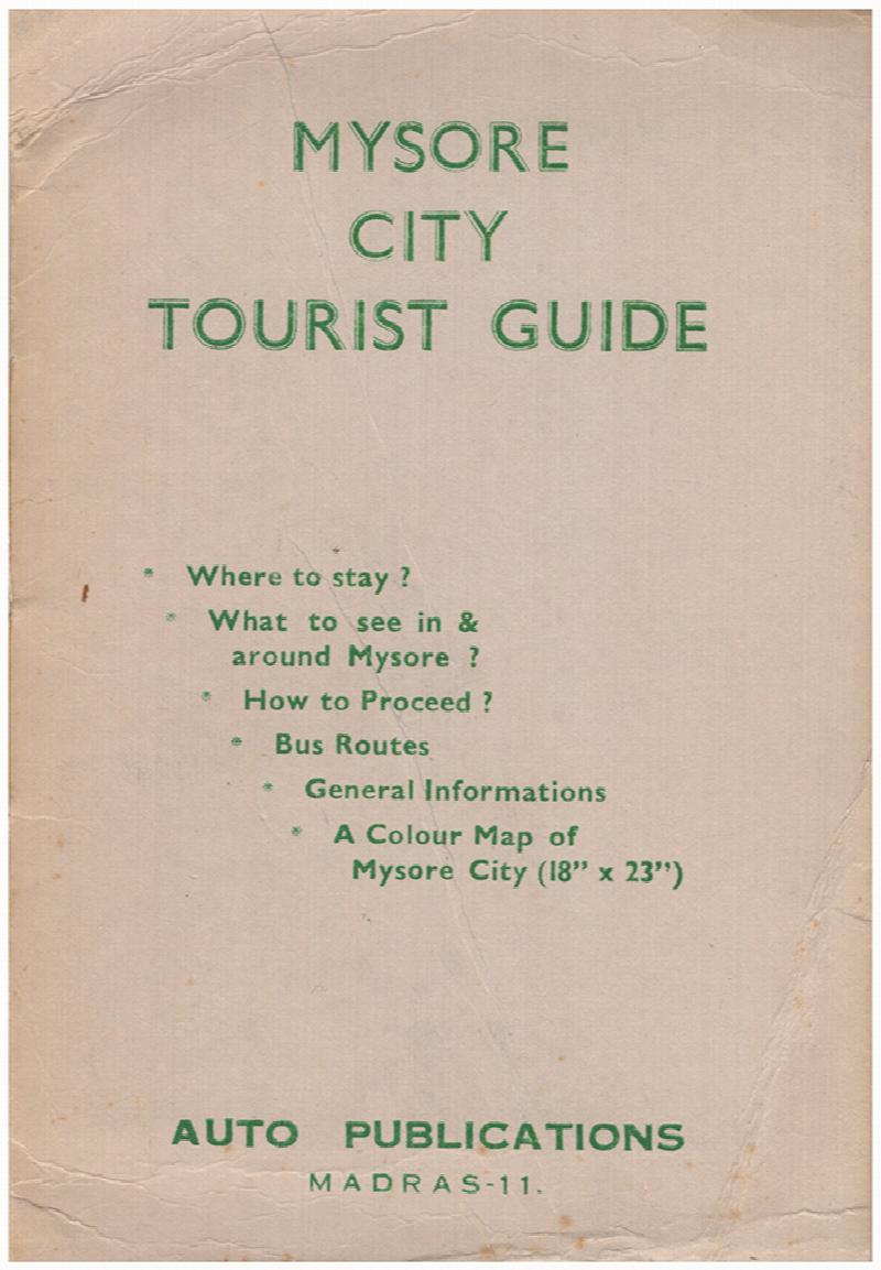 Image for Mysore City Tourist Guide