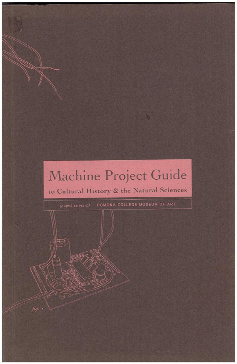 Image for Machine Project Guide to Cultural History and the Natural Sciences