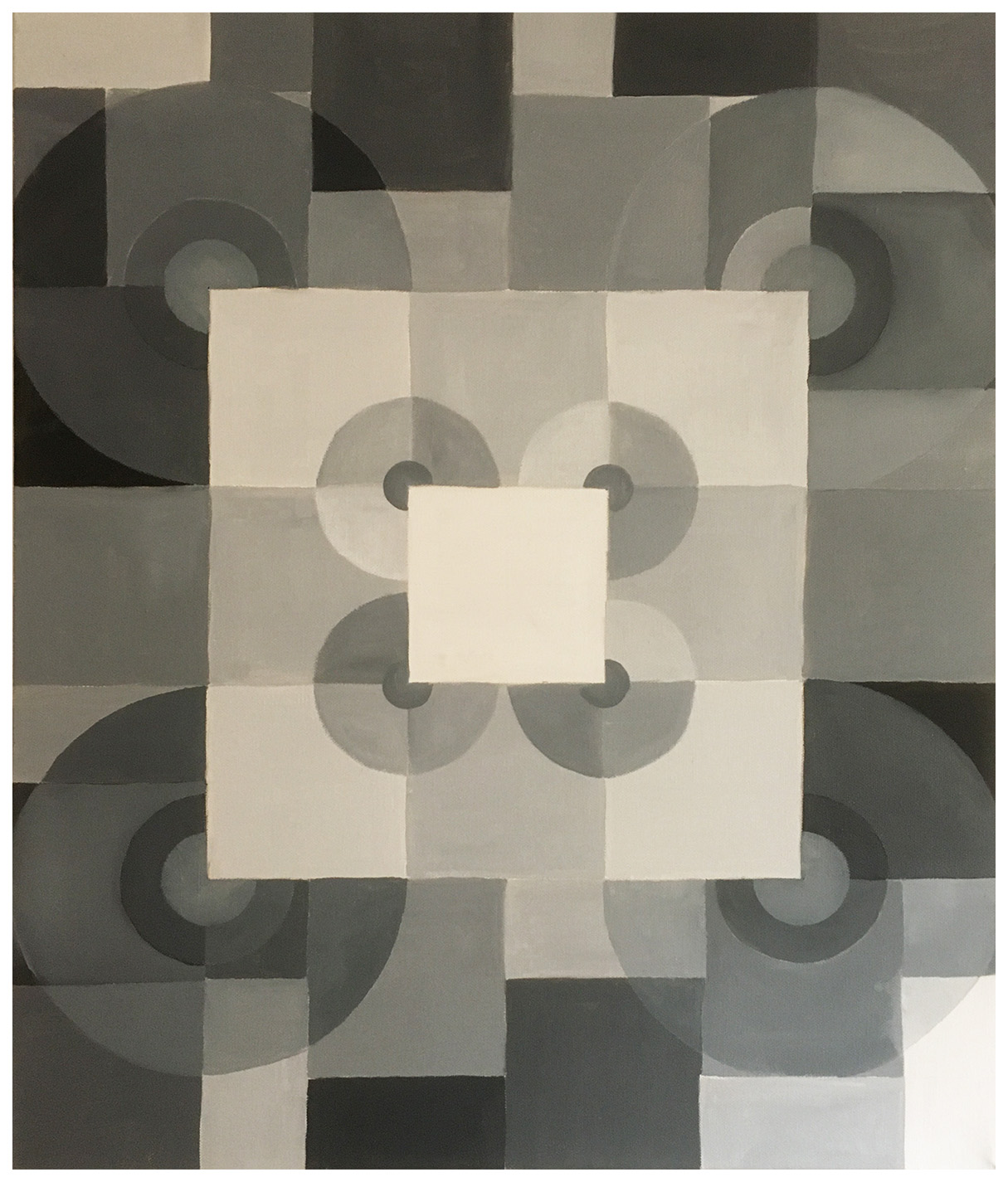 Pandemic Value Study #1 (Oil Painting on Canvas by Amy Ione)