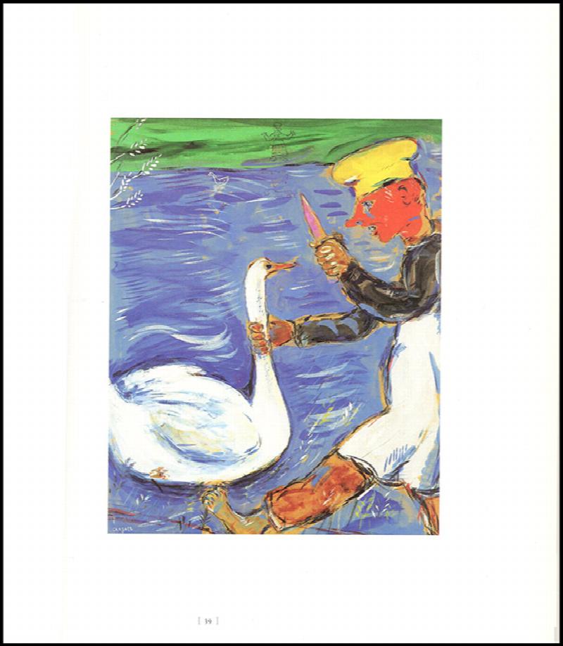 Image for The Fables of La Fontaine Illustrated by Marc Chagall