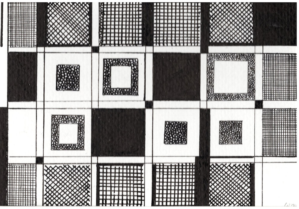 Composition in Black and White