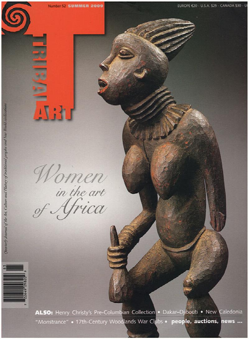 Image for Women in the Art of Africa: Tribal Arts (Summer 2009, Number 52, XIII-3)