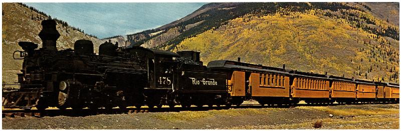 Image for Denver and Rio Grande Narrow Gauge Passenger Train (Petley Studios)