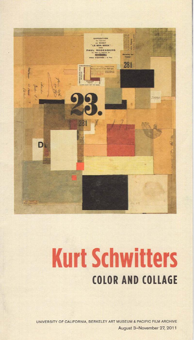 Image for Gallery Brochure and Announcement Poster: Kurt Schwitters: Color and Collage