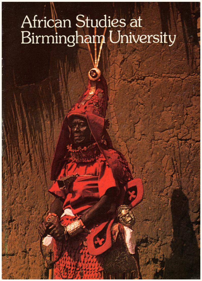 Image for African Studies at Birmingham University