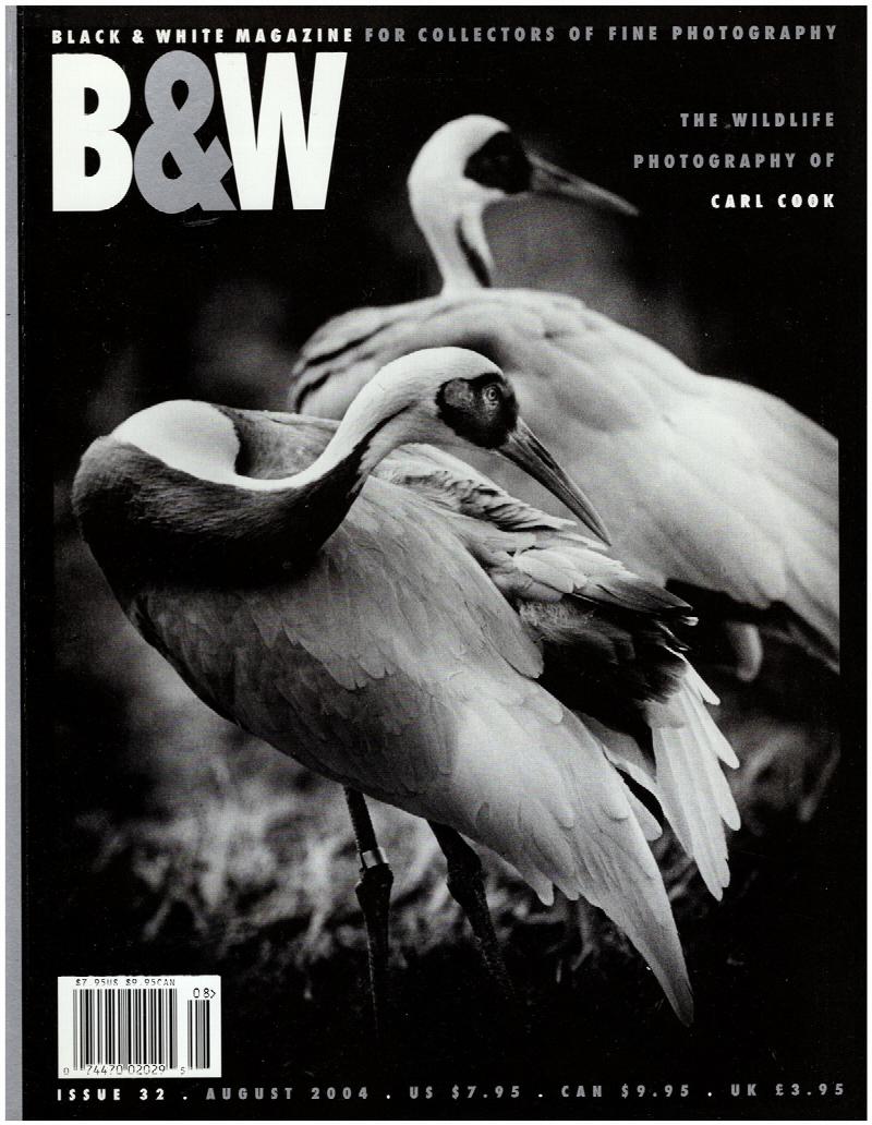 Image for Black and White Magazine: Wildlife Photography of Carl Cook (Issue 32, August 2004)