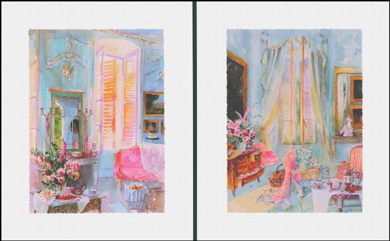 Image for Paintings: Two Interior Reproductions