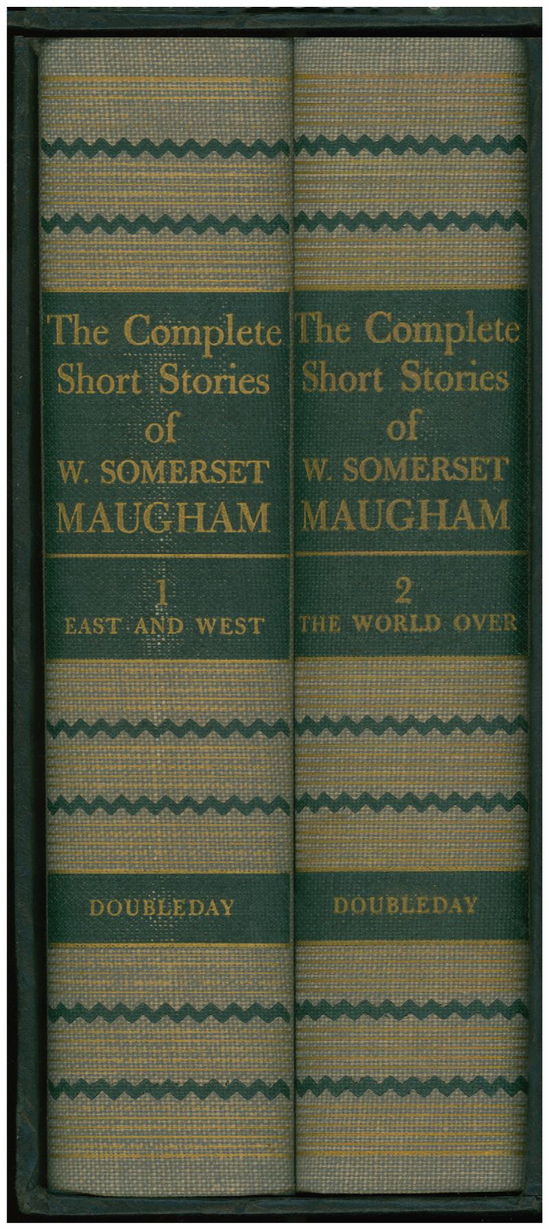 Image for The Complete Short Stories of W. Somerset Maugham (2 Volumes in slipcase)