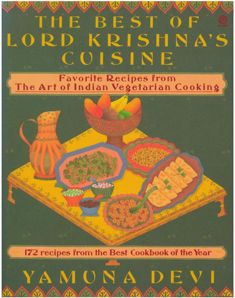 Image for The Best of Lord Krishna's Cuisine: Favorite Recipes from The Art of Indian Vegetarian Cooking