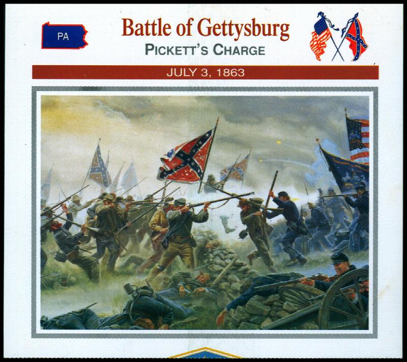 Image for Gettysburg Collection: Postcard, Card, Map and Guide