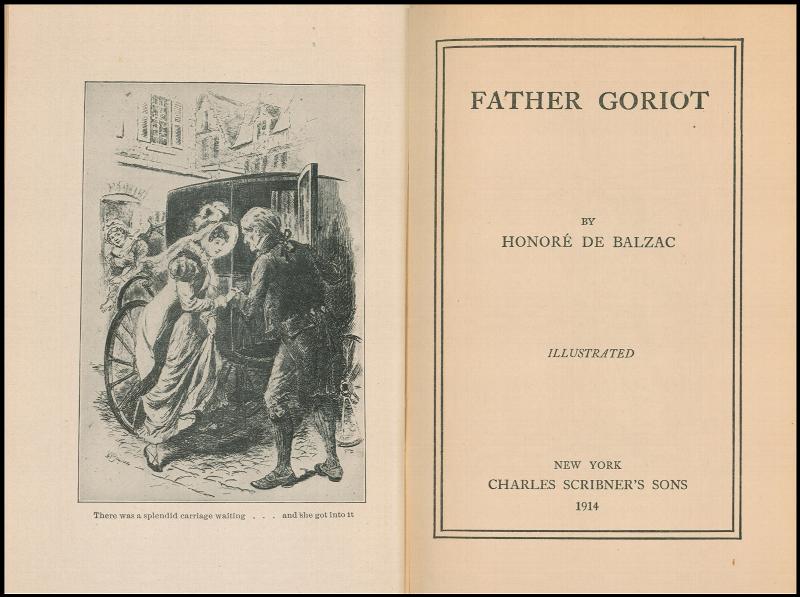 Image for Father Goriot by Honoré de Balzac