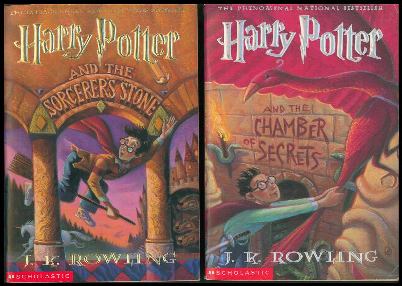 Image for Harry Potter: The Chamber of Secrets (Book 1) and The Sorcerers's Stone (Book 2)
