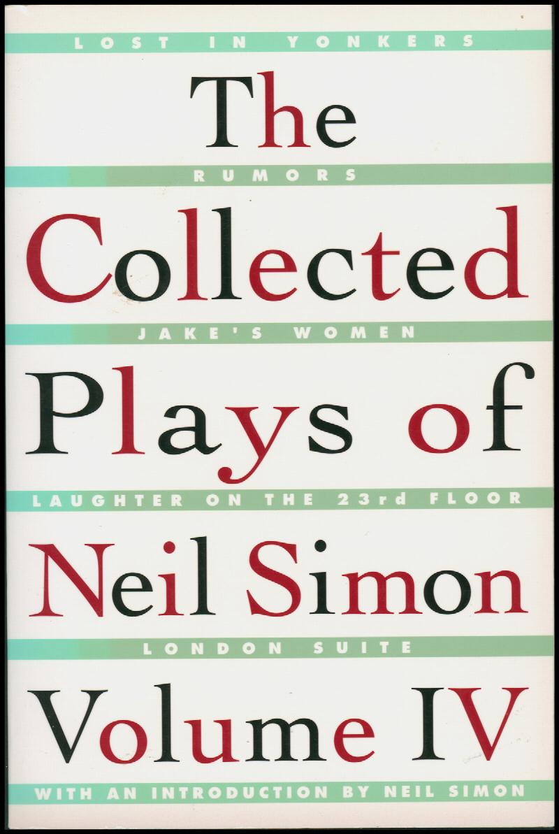 Image for The Collected Plays of Neil Simon, Vol. 4