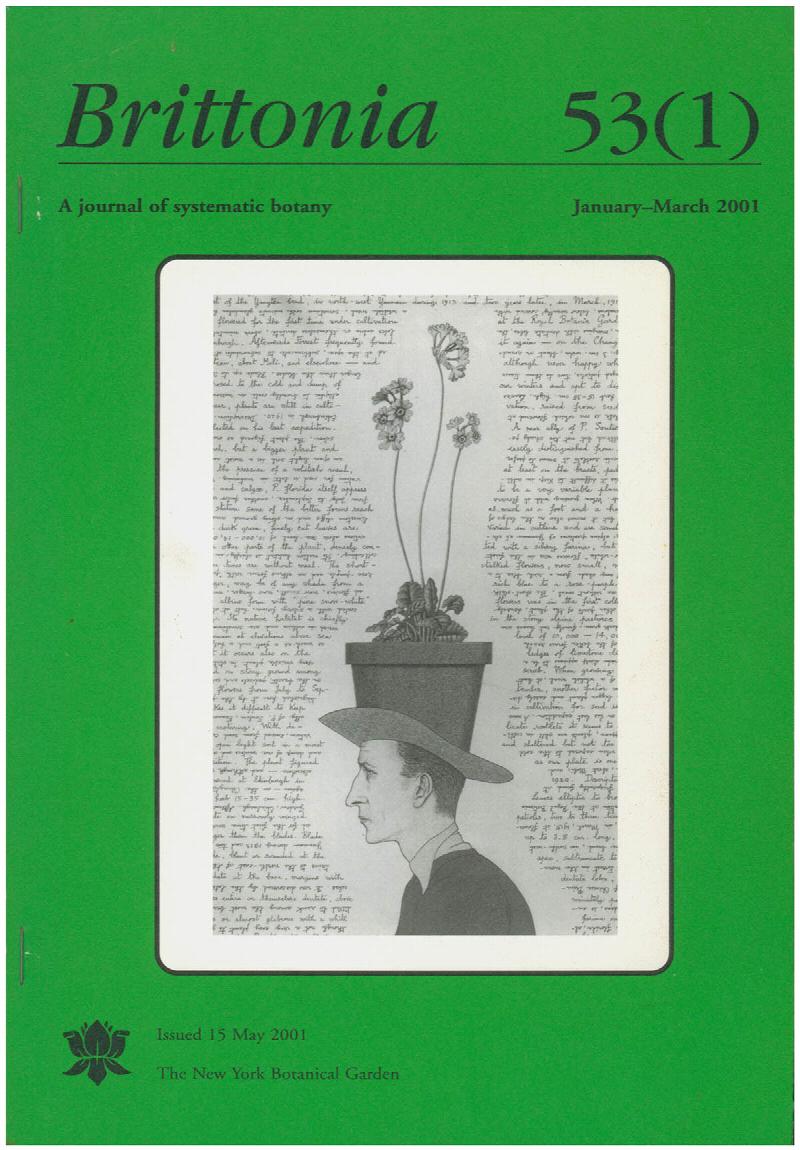 Image for Offprint: Ruperti Imagines: A Portrait of Rupert Barneby (Brittonia 53(1): pp. 1-40)