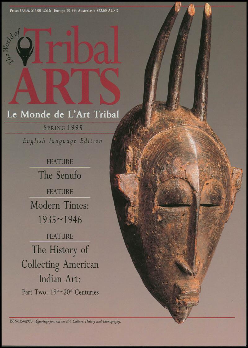 Image for The World of Tribal Arts: Le Monde de L'Art Tribal. Volume 2 No. 1. Spring 1995