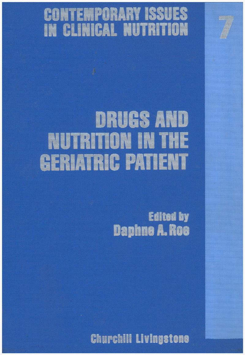 Image for Drugs and Nutrition in the Geriatric Patient