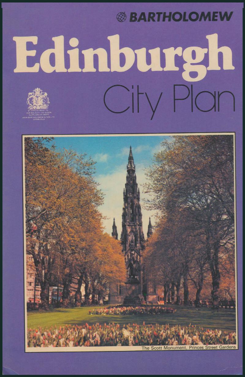 Image for Edinburgh City Plan (Bartholomew)