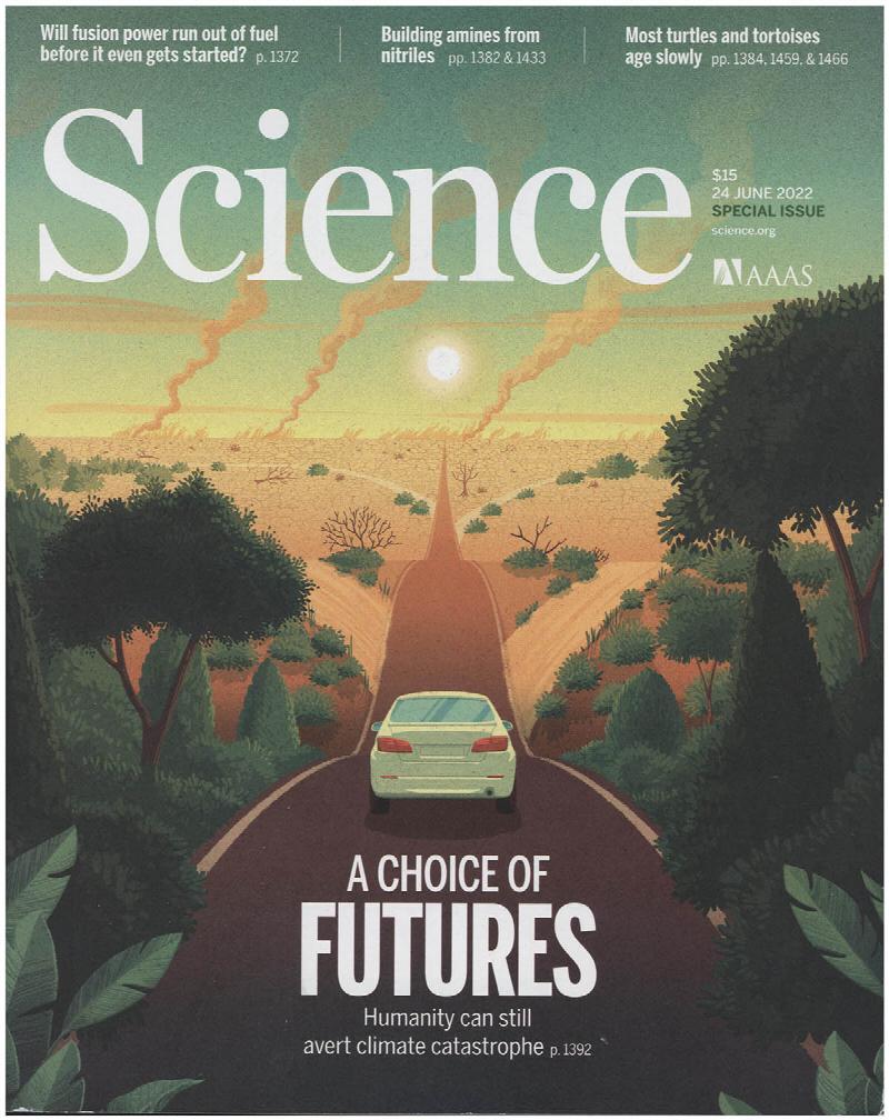 Image for Science Magazine: Climate Catastrophe (24 June 2022)
