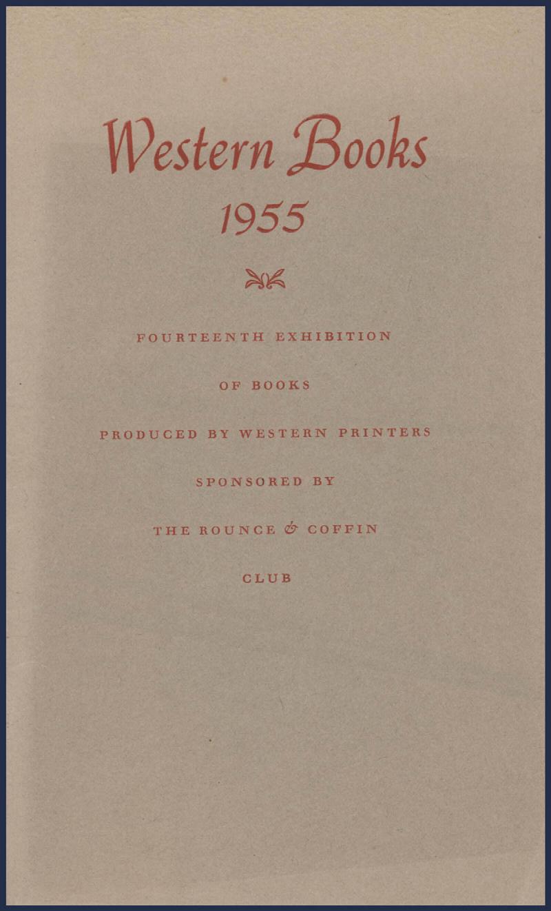Image for Western Books 1955