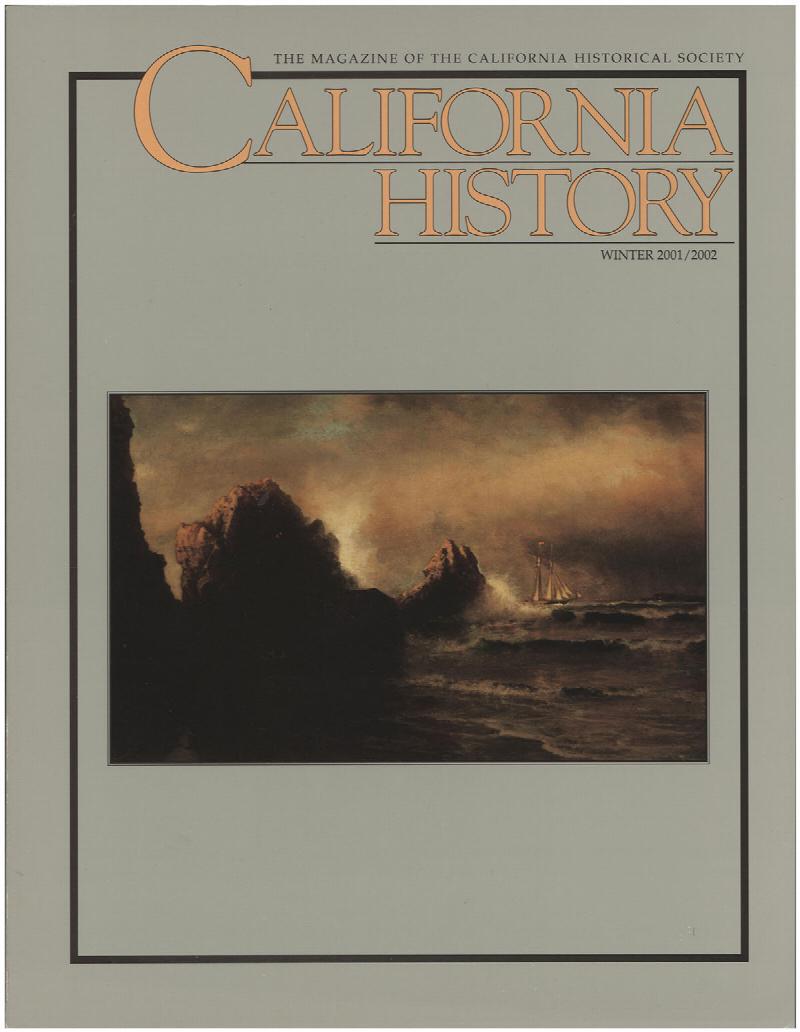 Image for California History (Volume 80, No 4, Winter 2001/2002)