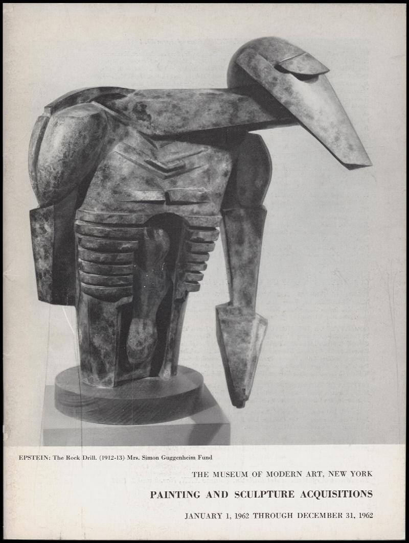 Image for The Museum of Modern Art: Painting and Sculpture Acquisitions (1962)
