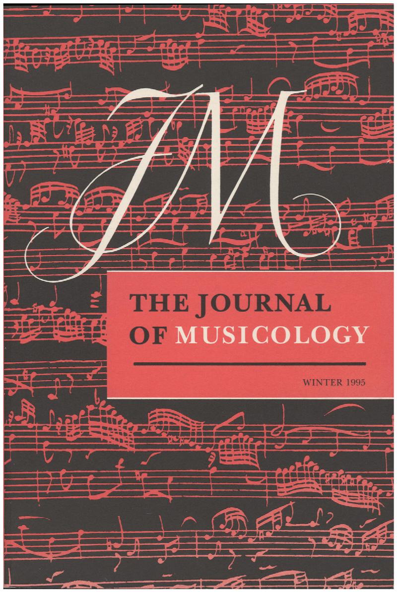 Image for The Journal of Musicology (Vol. VIII, No. 1, Winter 1995)