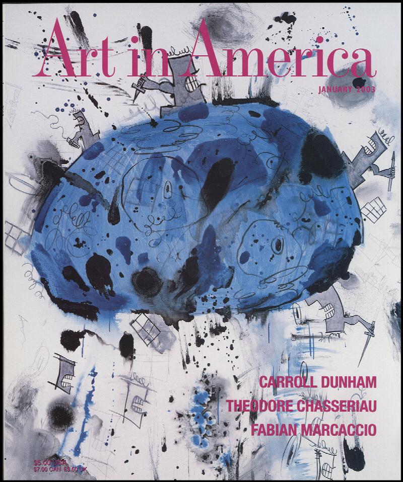 Image for Art in America (January 2003, No. 1)