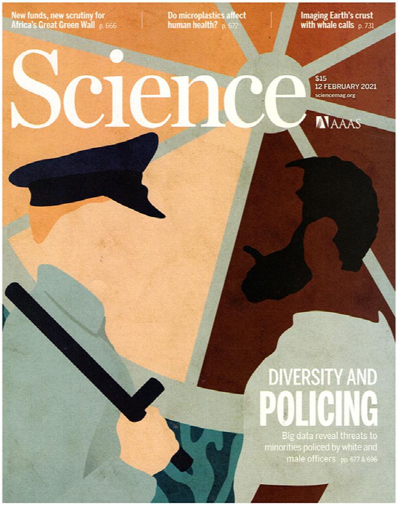 Image for Science Magazine: Diversity and Policing (12 February 2021)
