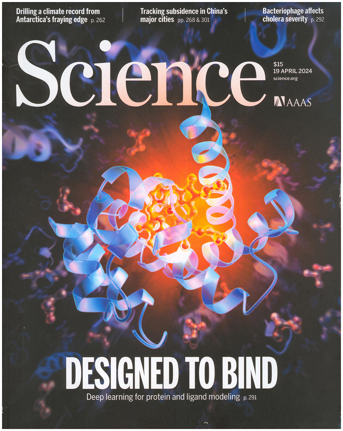 Science Magazine: Deep Learning for Protein and Ligand Modeling (19 April 2024)