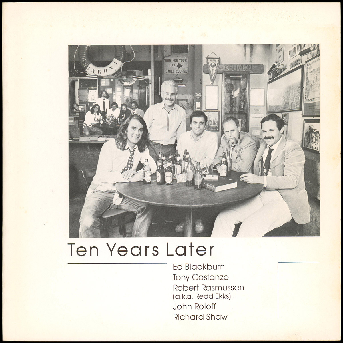 Ten Years Later: Ed Blackburn, Tony Costanzo, Robert Rasmussen (AKA Redd Ekks), John Roloff, and Richard Shaw