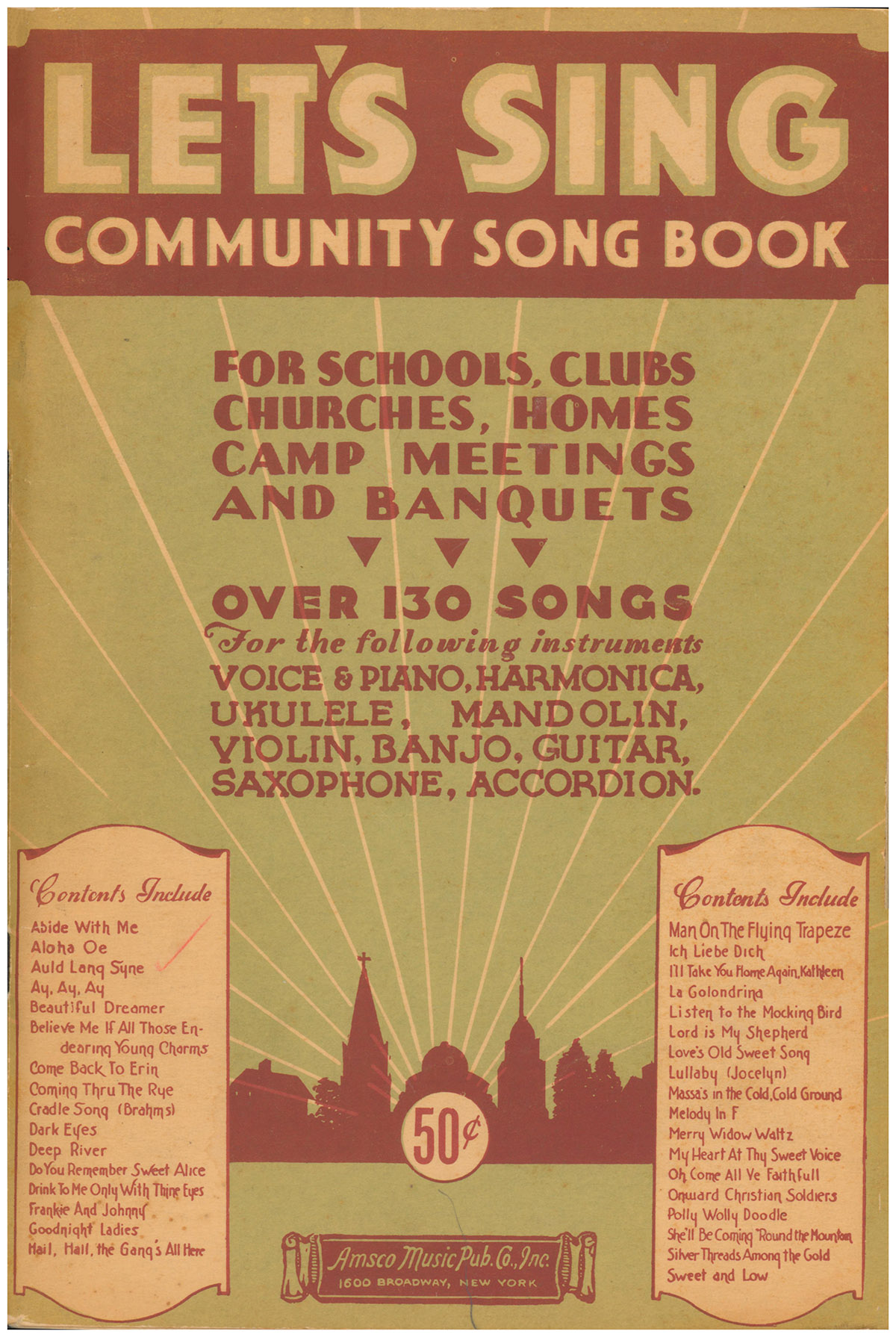 Let's Sing Community Song Book