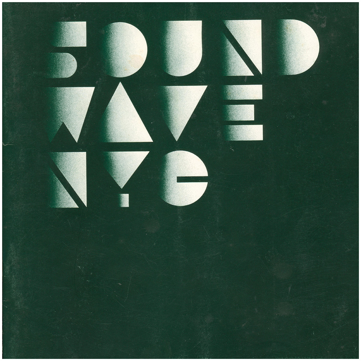 Soundwave NYC: Audio Art Series (Chrstian Marclay, Bob Natalini, Paul DeMarinis.)