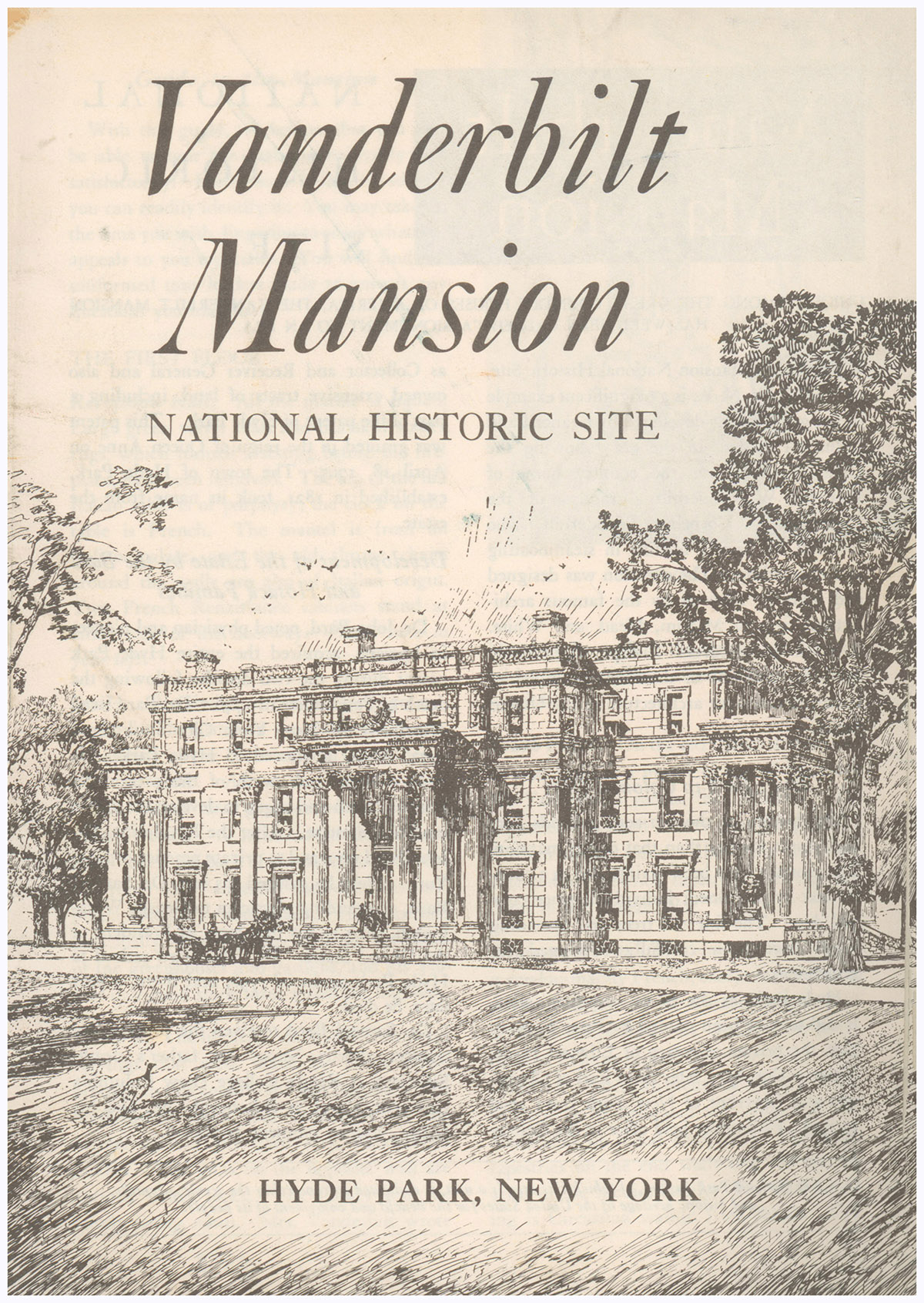 Pamphlet: Vanderbilt Mansion National Historic Site (Hyde Park, New York)